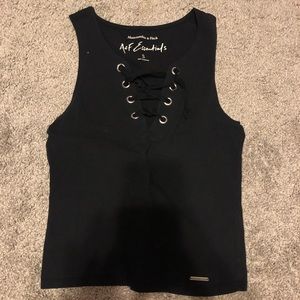 black tank top from abercrombie